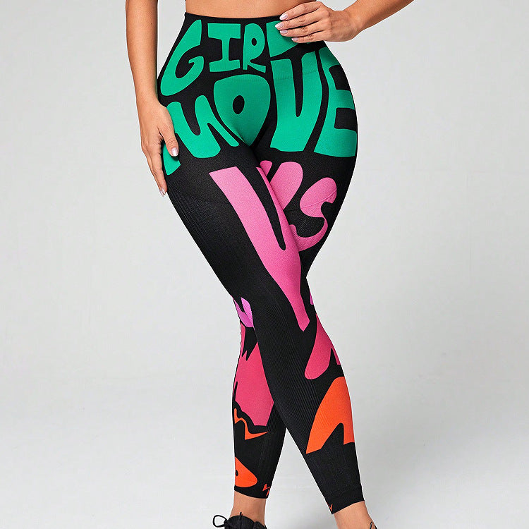 Hip Lift Quick Drying Nude Feel Breathable Sports Fitness Yoga Pants Yoga Pants