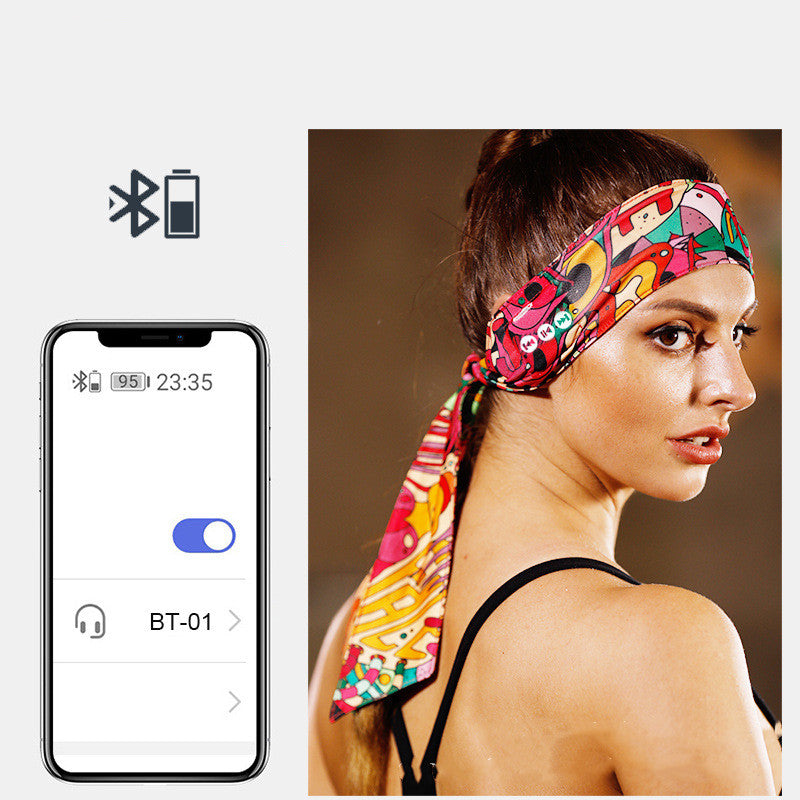Bluetooth Sports Band-Type Music Headscarf