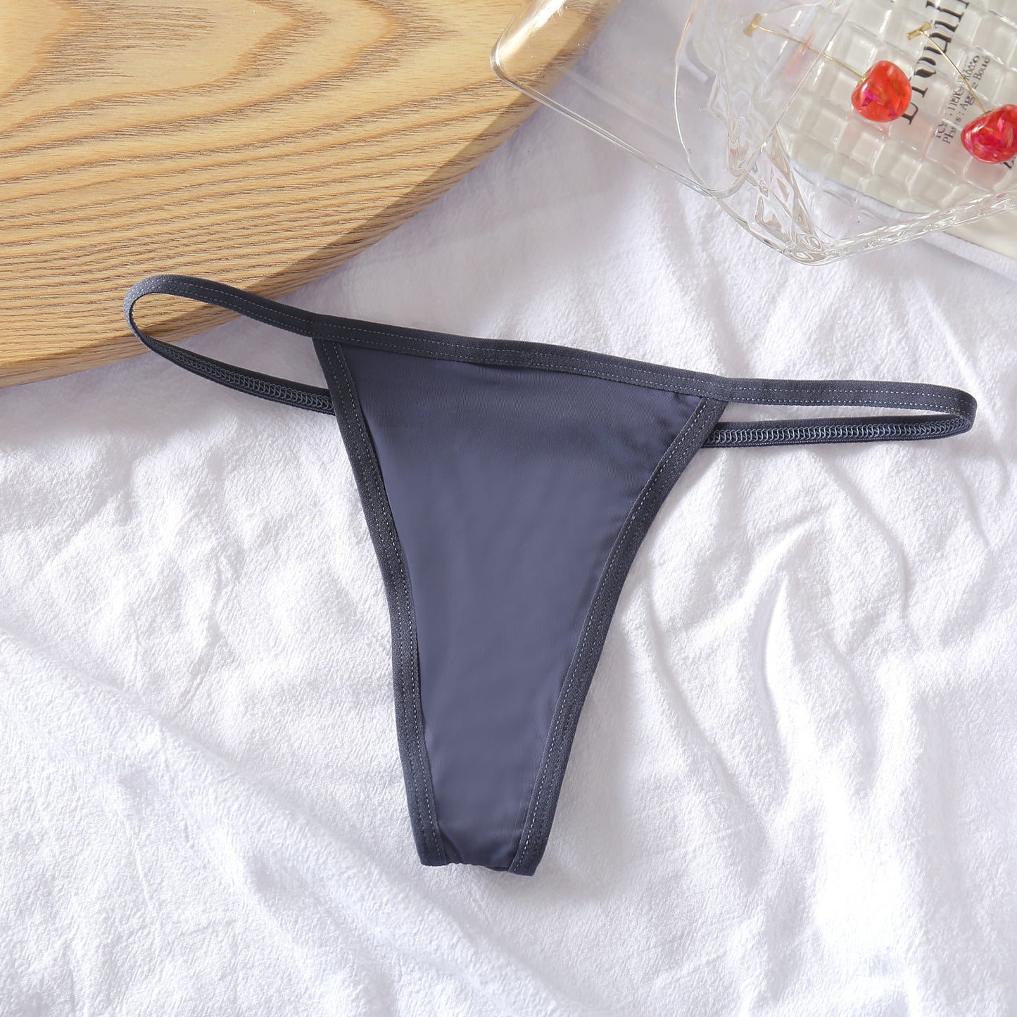 Women's Low Waist Cotton T-Shape Thong Panties