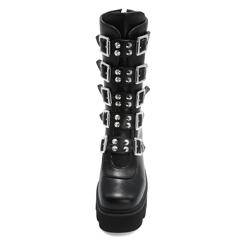 Middle tube motorcycle boots