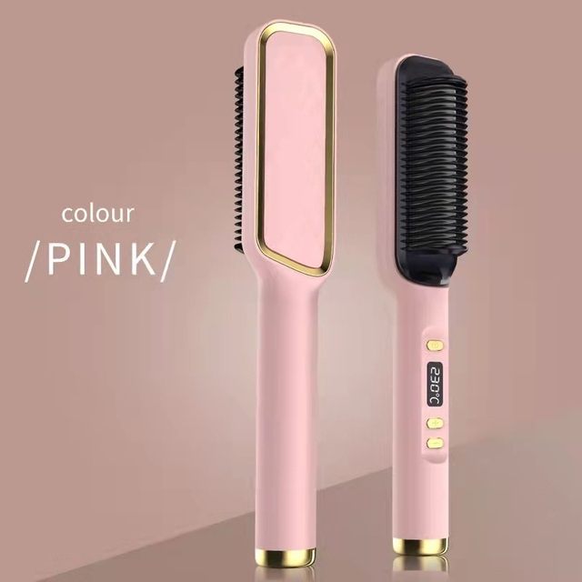 New Product Straight Hair Comb LCD Display