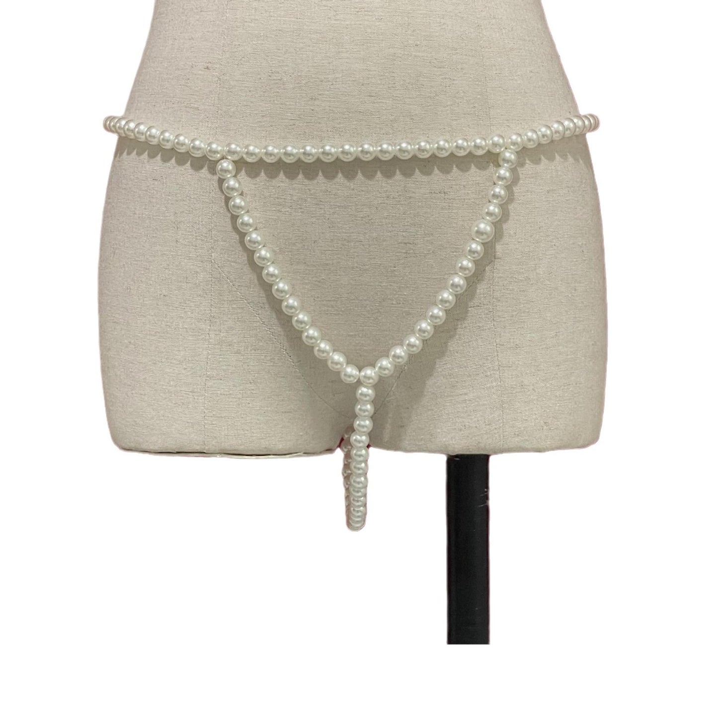 Original Simplicity Cross Pearl Body Cha Sexy Chest Necklace Stack Accessory Outerwear Suit Waist Chain Accessories Women