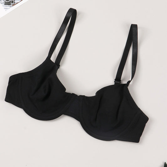 Big Chest Sexy Thin Comfortable Breathable Anti Sagging Breast Holding Girl Bra