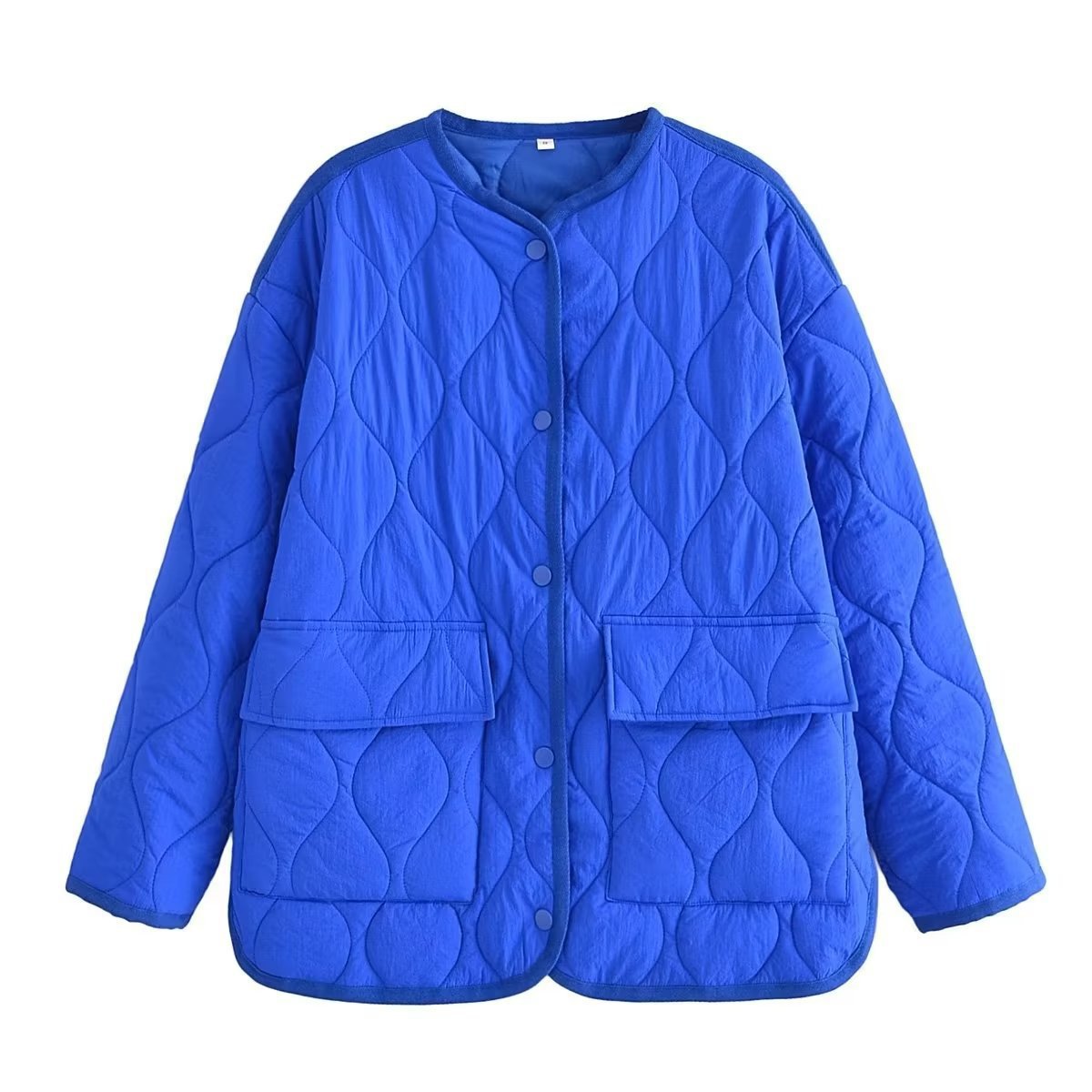 Autumn Winter Women Retro Casual Loose Slimming Cotton Coat Jacket Cotton Padded