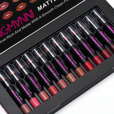 Matte Lipstick Waterproof Long-lasting Velvet Lipstick Set